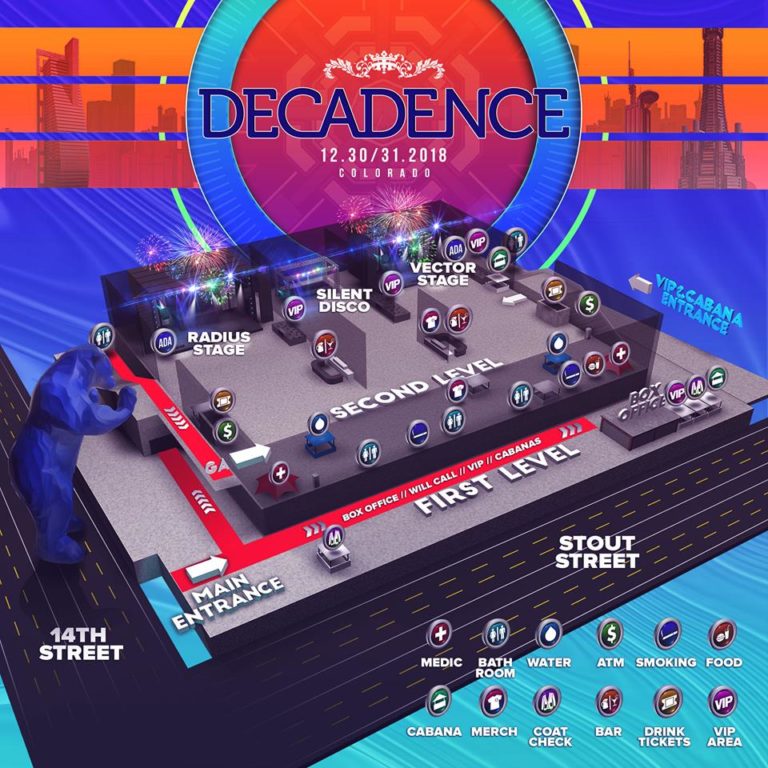 Decadence NYE Tickets for ArizonaColoradoUtah